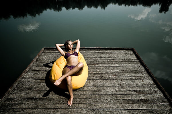 Így ülhetsz egy Amőba bérelhető babzsákfotelben